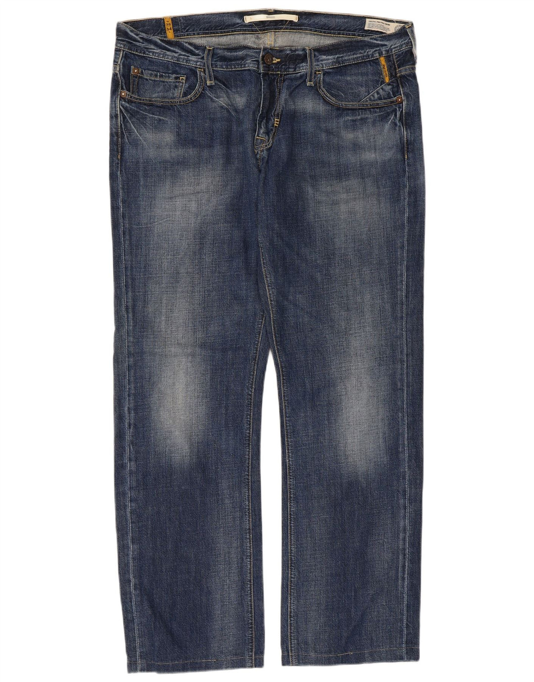 Meltin' Pot Vaqueros rectos Markus para hombre W38 L31 Azul