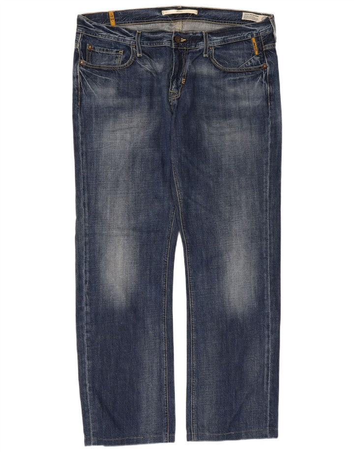 Meltin' Pot Vaqueros rectos Markus para hombre W38 L31 Azul