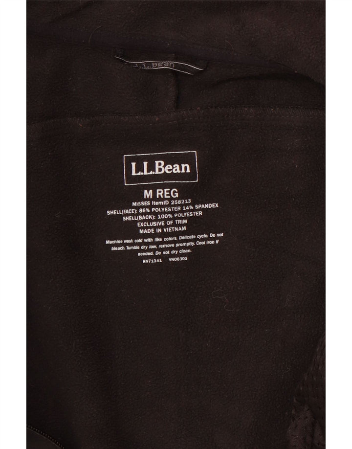 L.L.BEAN Chaqueta cortavientos para mujer UK 44 Mediana Poliéster negro