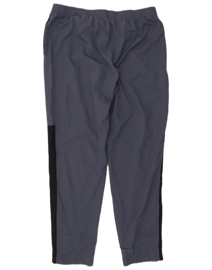 UNDER ARMOUR Pantalón de chándal para hombre 2XL Azul marino Colorblock Poliéster