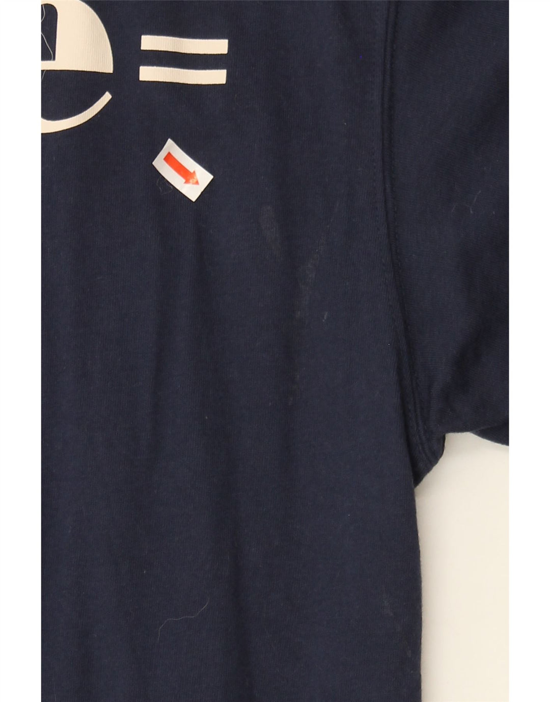ELLESSE Mens Graphic T-Shirt Top Medium Navy Blue Cotton Vintage Ellesse and Second-Hand Ellesse from Messina Hembry 