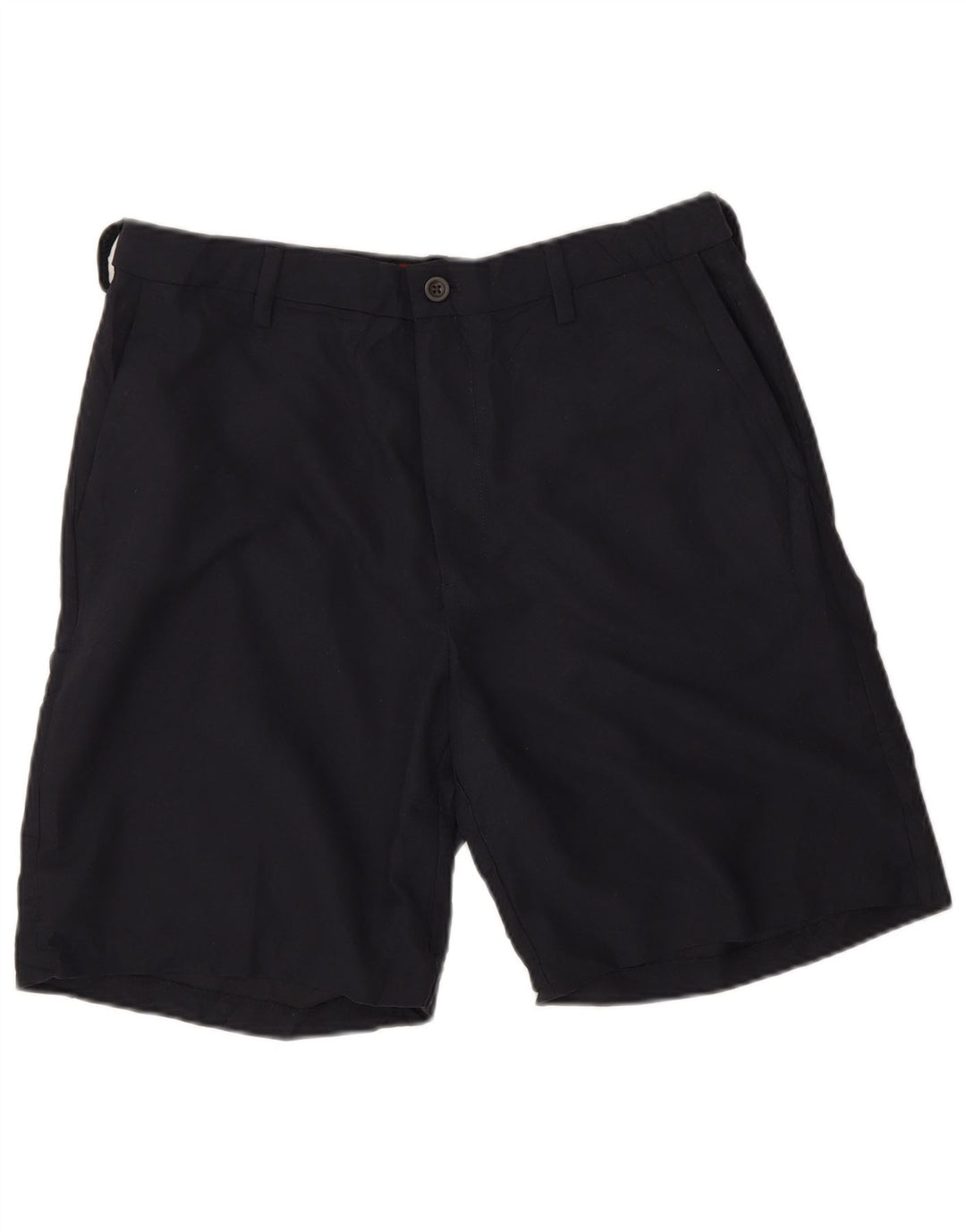 Chaps Pantalones cortos chinos para hombre W34 Poliéster negro grande