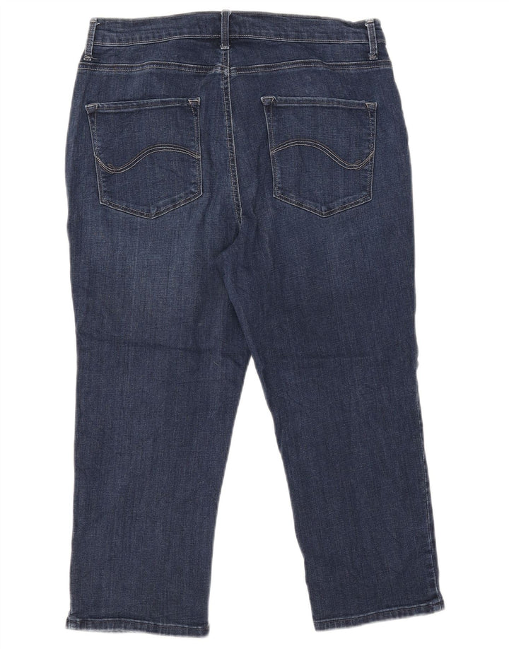 LEE Jeans Capri Platinum Label para Mujer W34 L21 Azul Marino