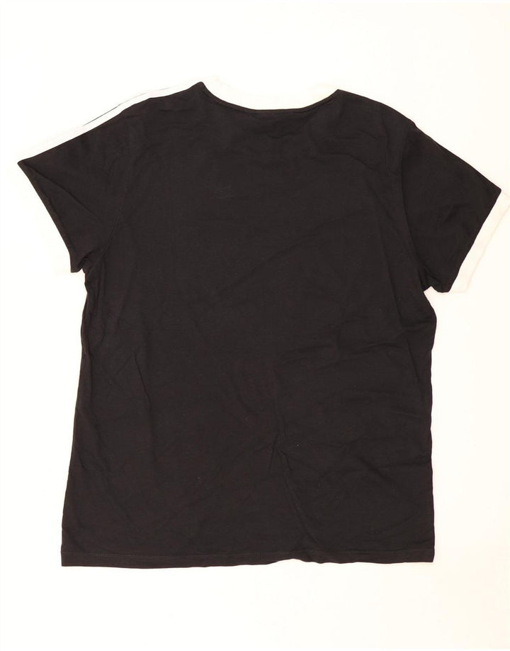 Adidas - Camiseta para hombre, talla grande, color negro