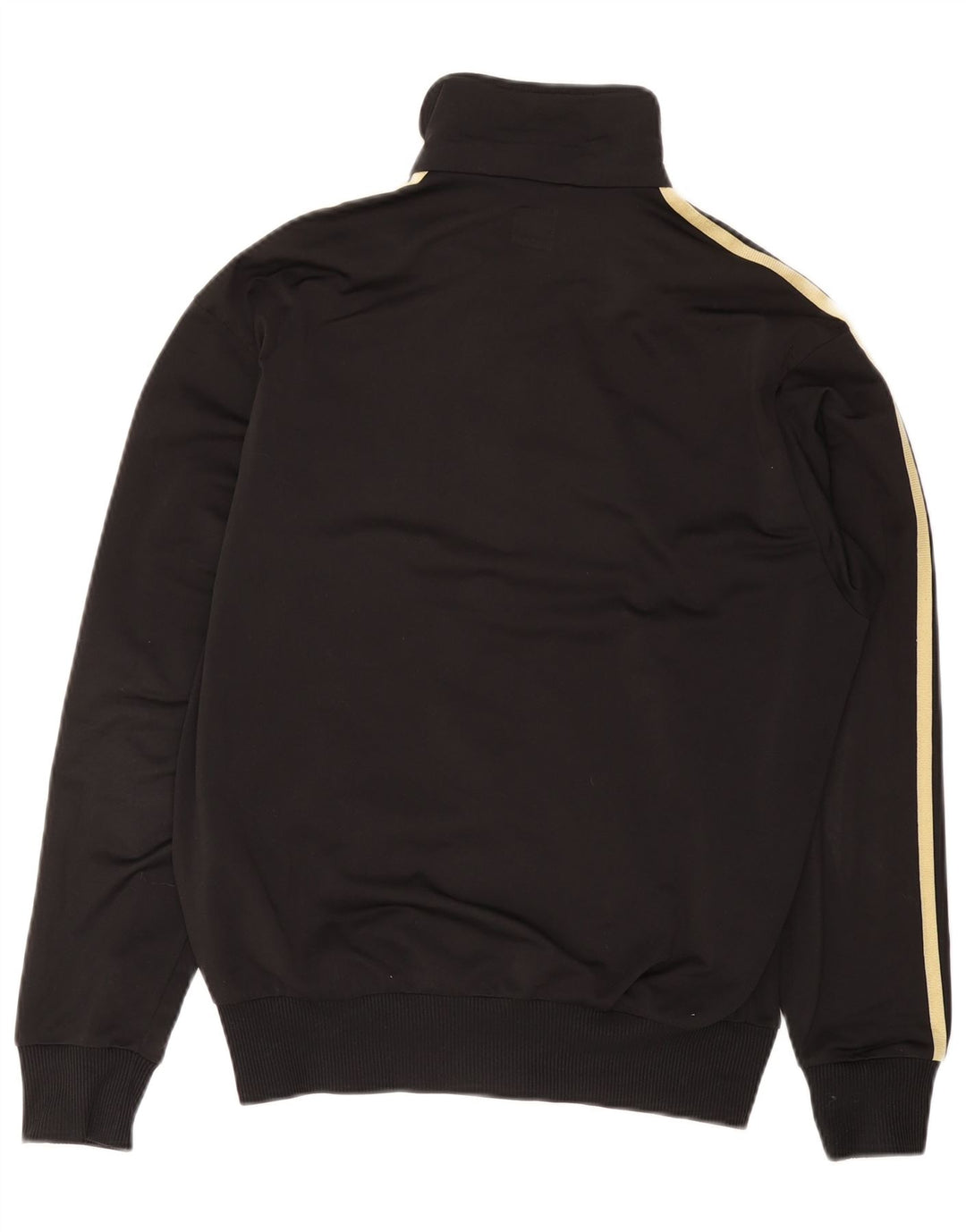 ADIDAS Hombre Chándal Top Chaqueta Pequeña Poliéster Negro