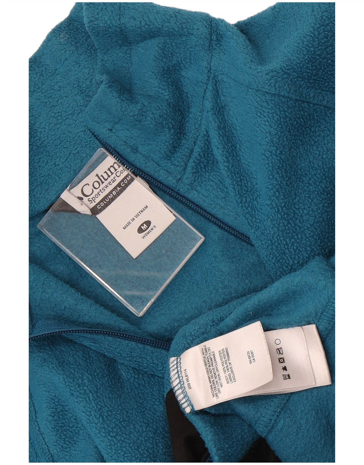 Columbia Chaqueta polar para mujer UK 44 Poliéster azul medio