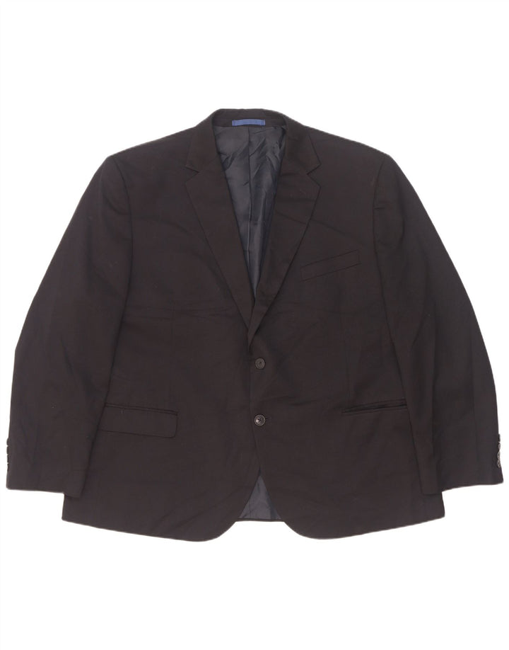 Marks & Spencer Chaqueta tipo blazer de 2 botones para hombre EU 50 Azul marino mediano