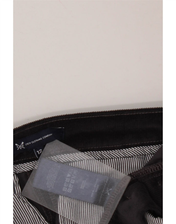 CREW CLOTHING Pantalones de pana para mujer UK 12 Medium W30 L28 Azul marino