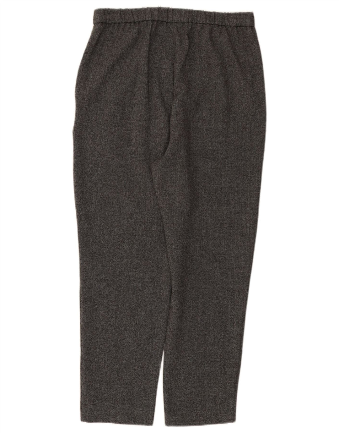 Zara Mujer Pantalones Cortos Cónicos Pequeños W26 L24 Poliéster Gris