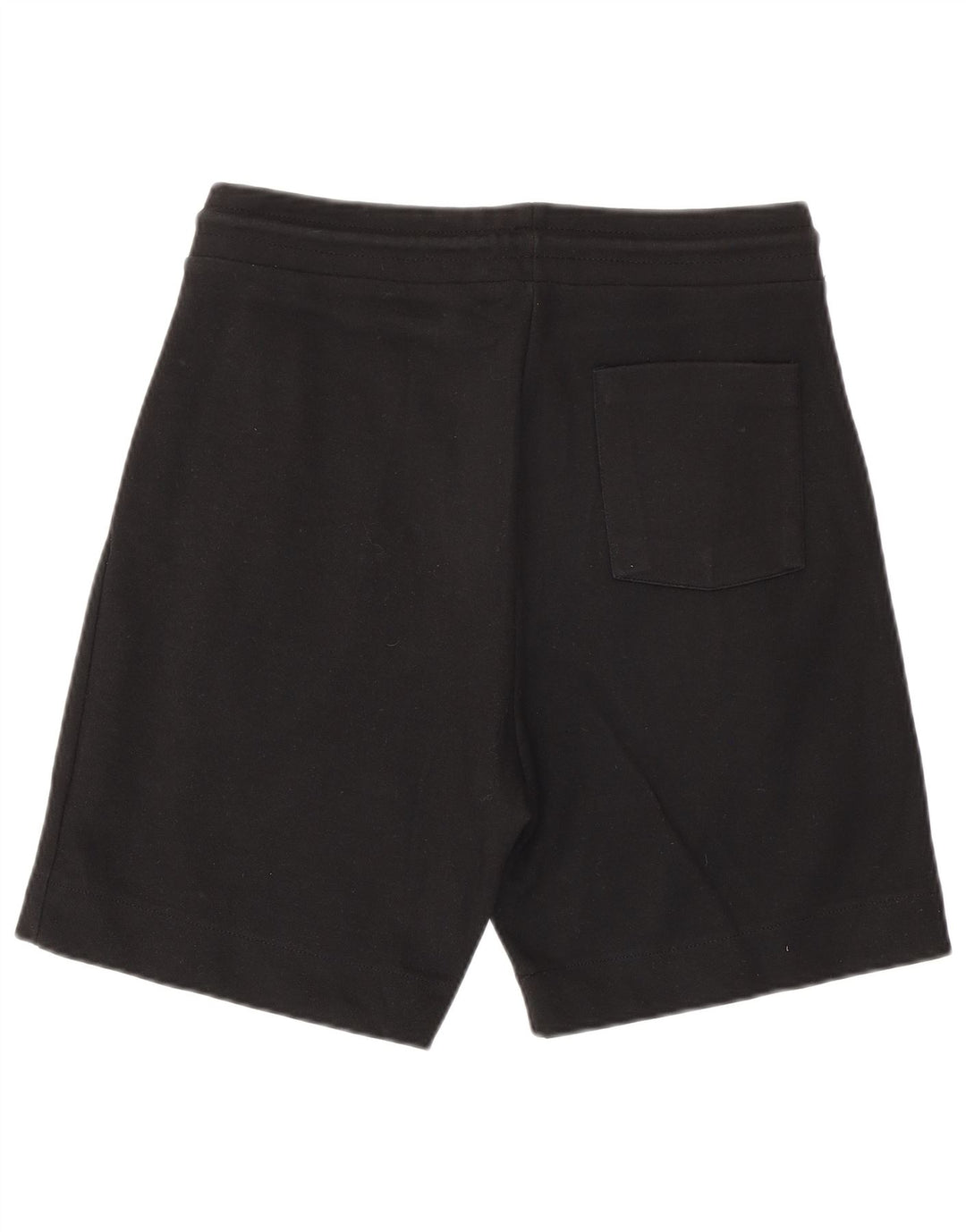 Zara Hombre Shorts Deportivos Medianos Algodón Negro