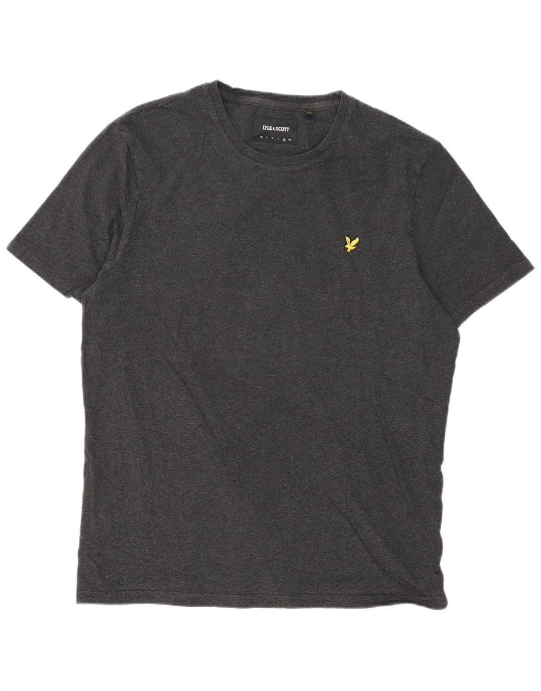 Lyle & Scott Camiseta Hombre Top XL Gris Algodón