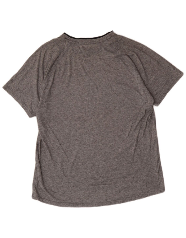 Camiseta Puma Hombre Grande Gris Poliéster