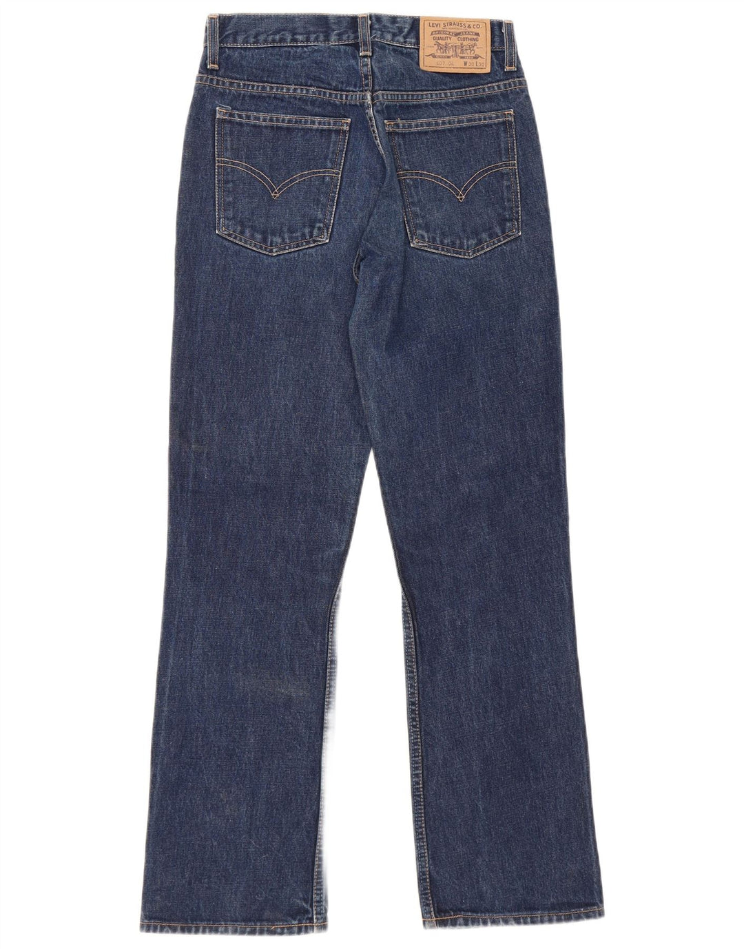 Levi's Hombre 607 Vaqueros Bootcut W30 L30 Azul Marino