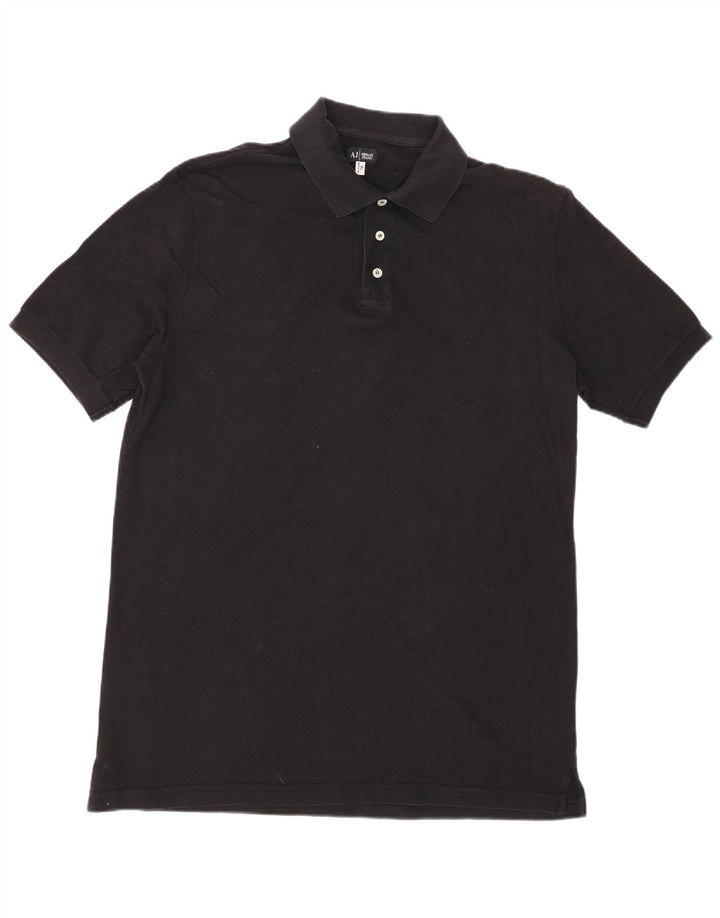 ARMANI JEANS Polo Hombre XL Algodón Negro