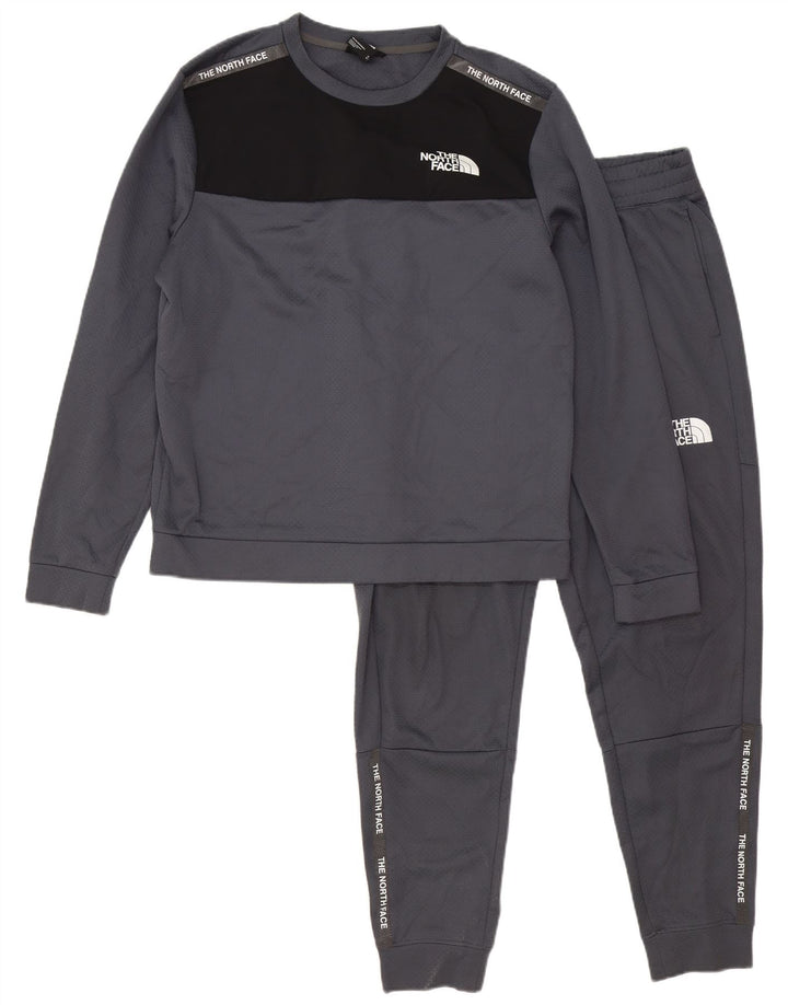 Chándal The North Face Graphic Full Gris Medio Colorblock