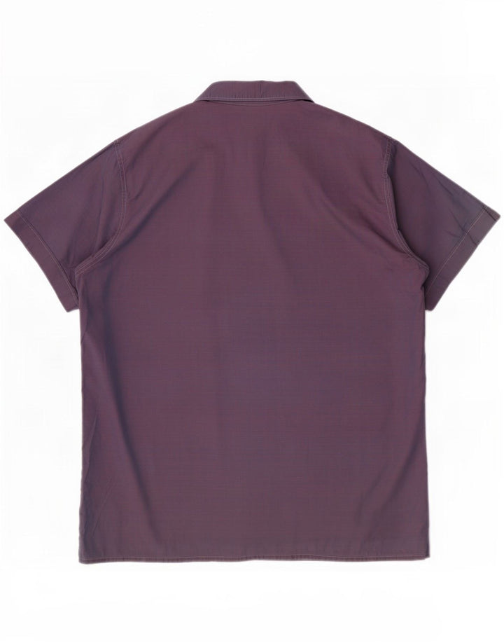 Camisa de manga corta para hombre Elsbach Azul grande