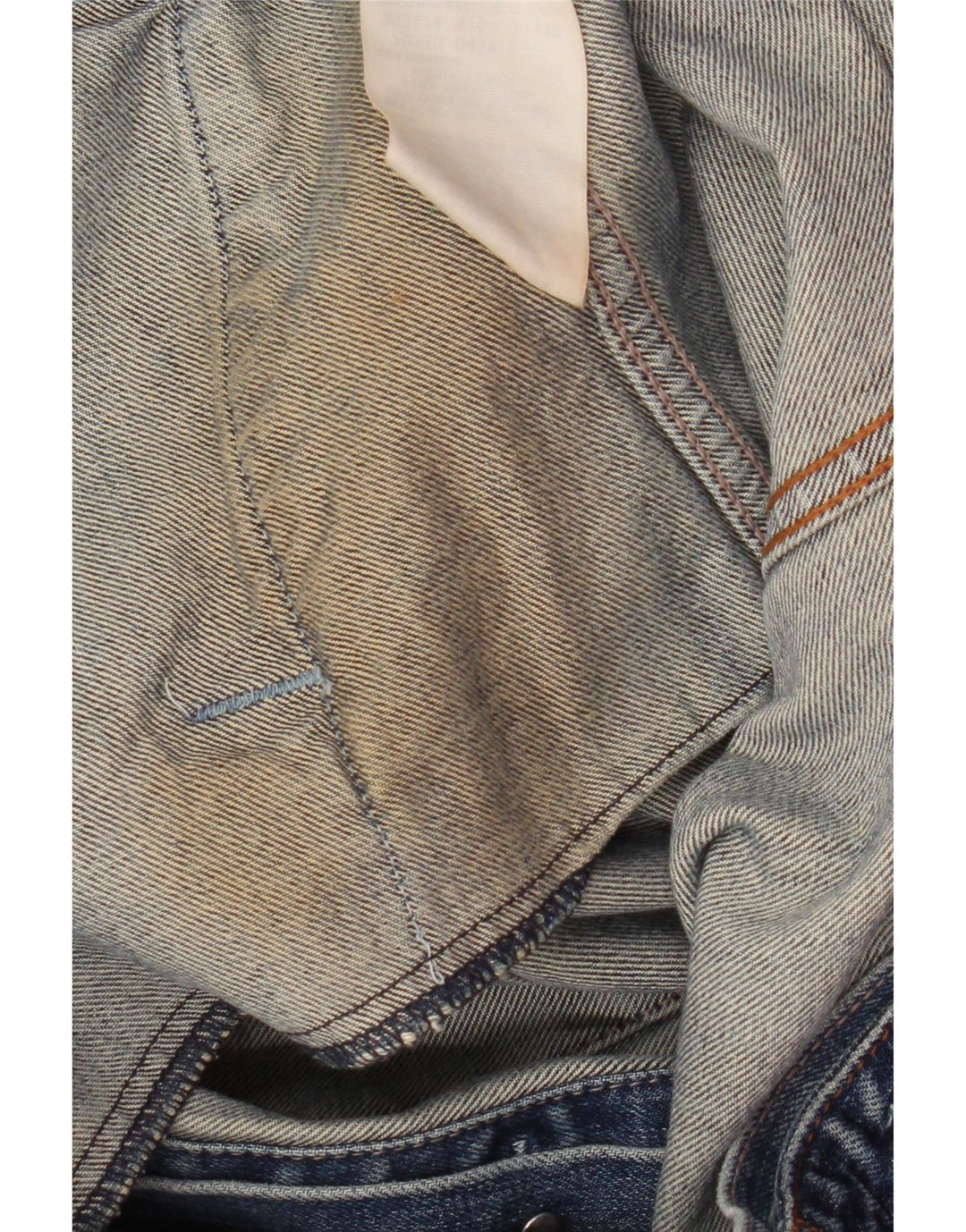 Levi's Mens 70550 Chaqueta Vaquera UK 40 Grande Algodón Azul