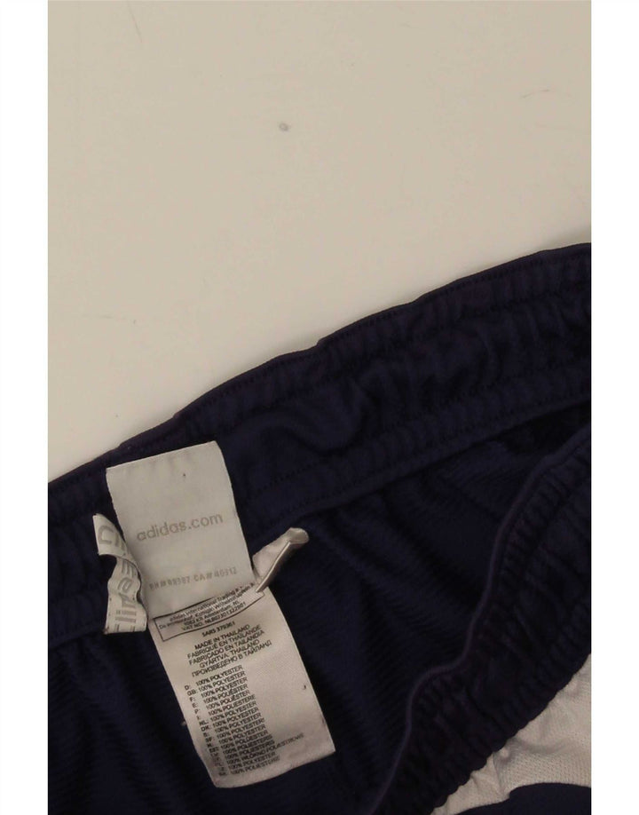 Adidas Mens Climalite Sport Shorts Medio Azul Marino Colorblock Poliéster