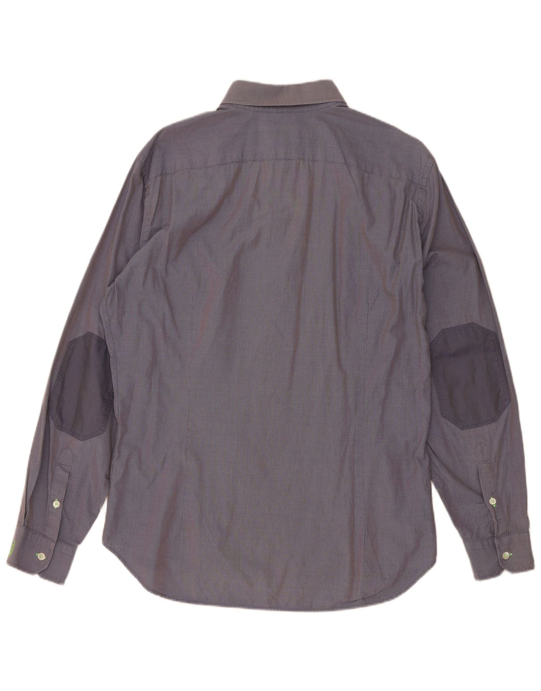 Jeckerson Camisa Hombre XL Azul Cuadros Algodón