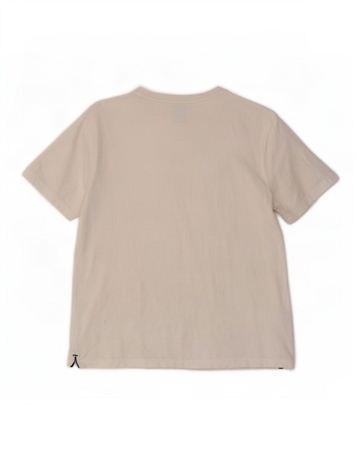 Crew Clothing Camiseta para hombre Top Medium White Cotton