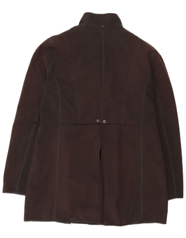 Dkny Chaqueta utilitaria para mujer UK 46 Poliéster gris grande
