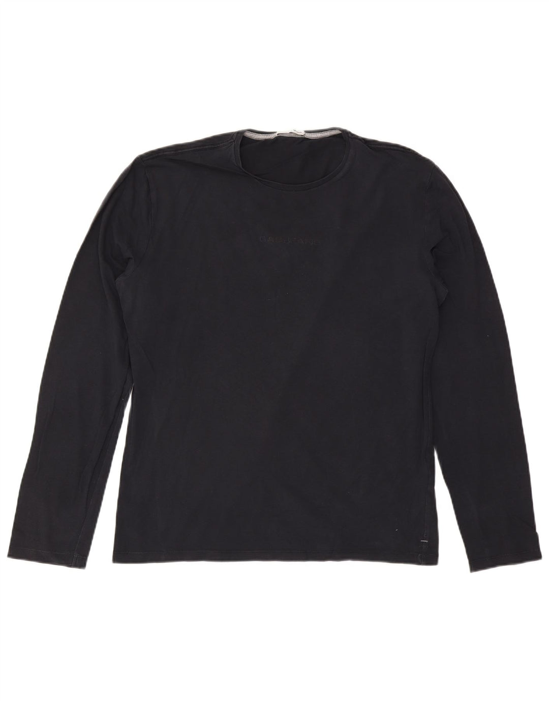 Gas Hombre Top Manga Larga 2XL Azul Marino Algodón