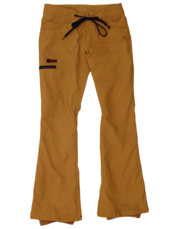 DC Pantalones de esquí cargo para mujer UK 10 Small Beige Nylon