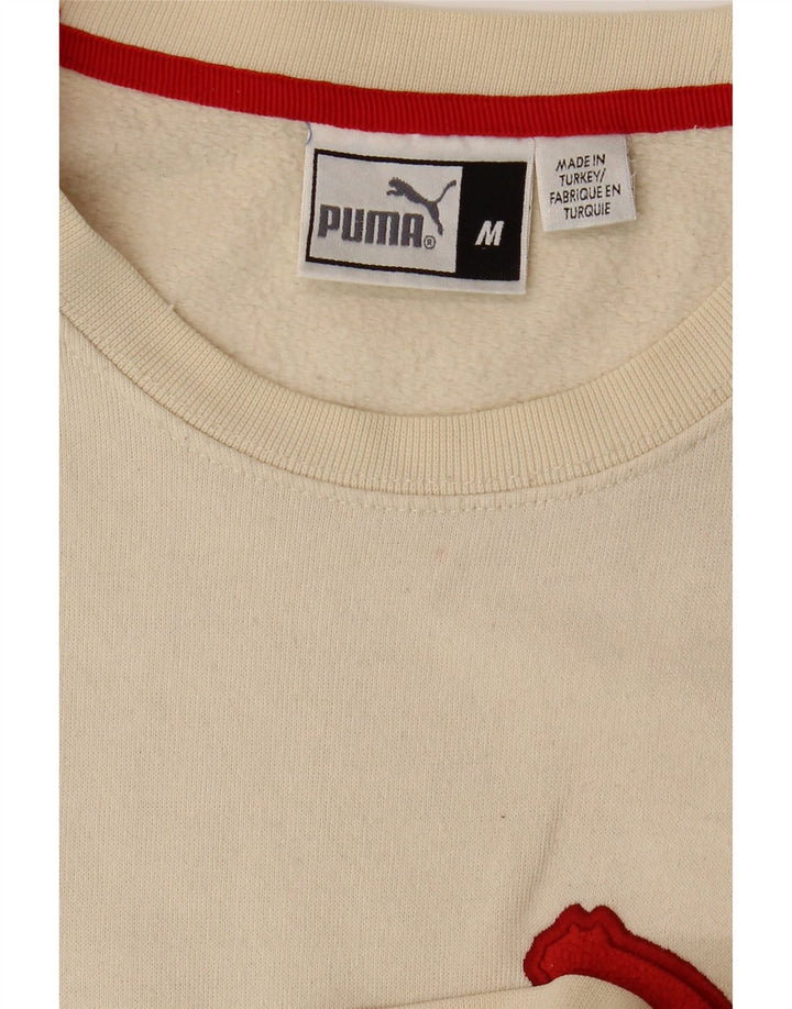 PUMA Sudadera con gráfico Jumper Medium Off White para Hombre