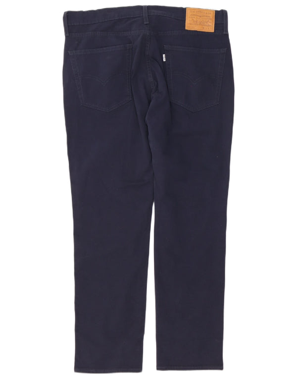 Levi's Hombre 511 Slim Jeans W36 L30 Algodón Azul Marino