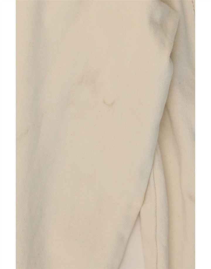 Marks & Spencer Chaqueta Vaquera para Mujer UK 8 Small Algodón Blanco
