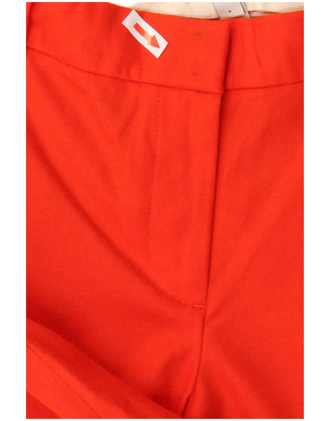 J. Crew Pantalones Capri para Mujer US 4 Small W32 L26 Lana Roja