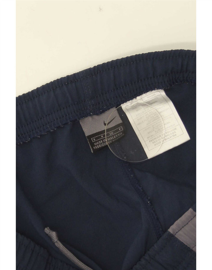 Nike - Pantalones cortos deportivos para hombre (talla pequeña), color azul marino, poliéster