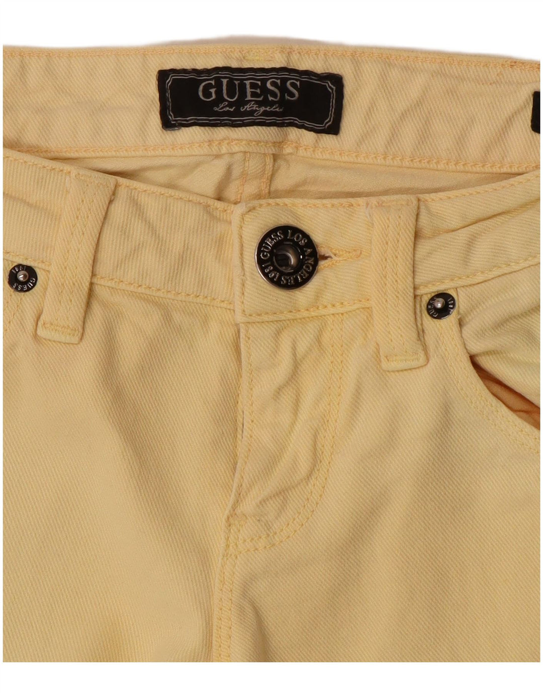 Vaqueros Guess Mujer Sophie Slim W28 L26 Amarillo