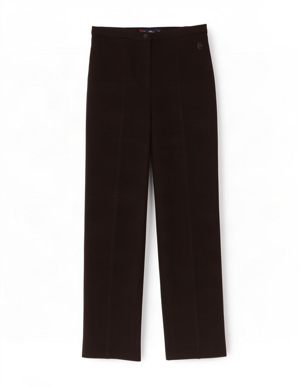 Conte of Florence Pantalones casuales para mujer IT 42 Medium W28 L31 Negro