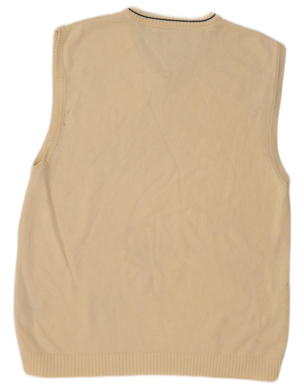 Tommy Hilfiger Hombre Chaleco Tank Top XL Beige Algodón