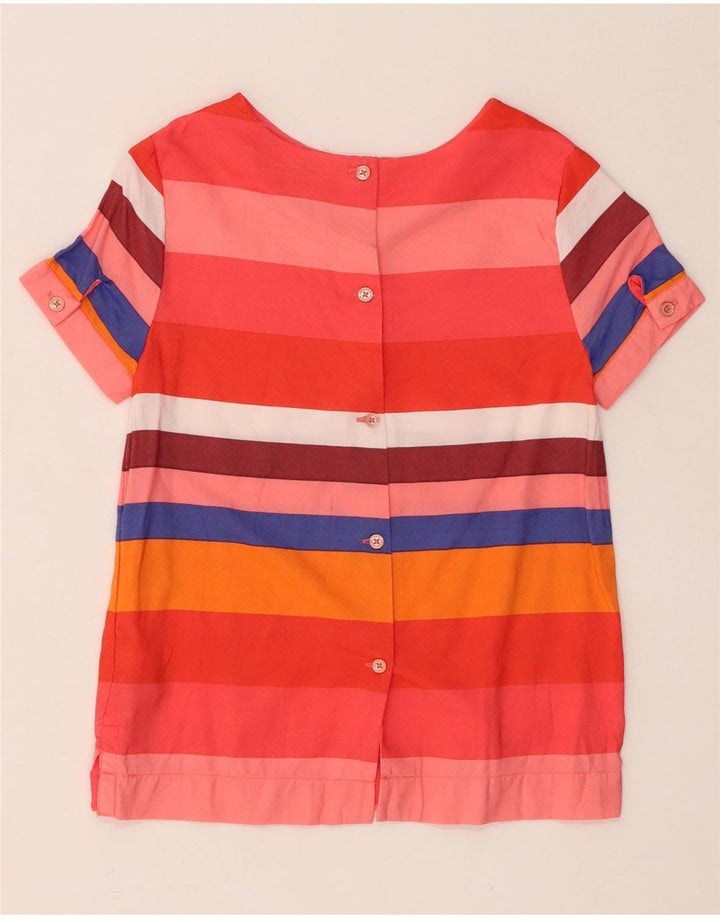 TOMMY HILFIGER Blusa para niña 8-9 años Viscosa de rayas roja mediana