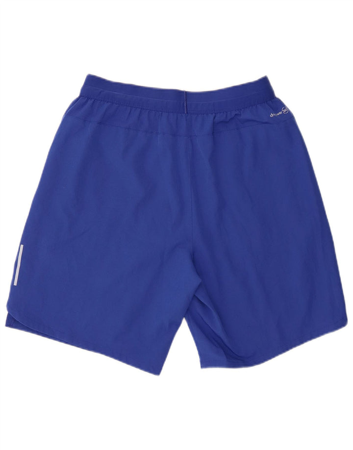 Russell Athletic Pantalones cortos deportivos para hombre Poliéster azul medio