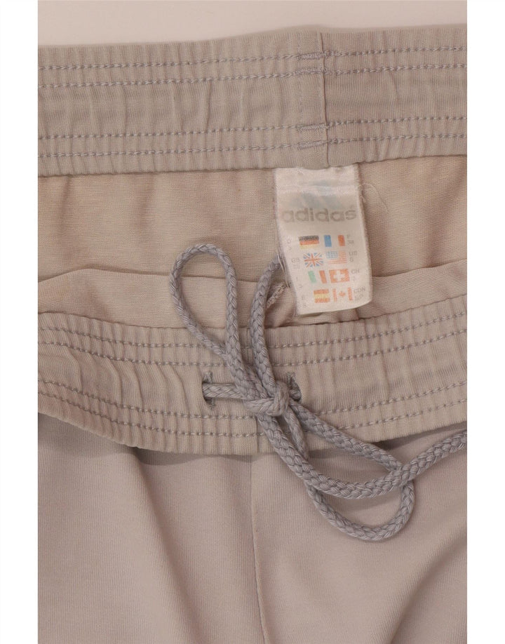 Adidas Hombre Pantalones Cortos Deportivos Pequeño Gris Algodón