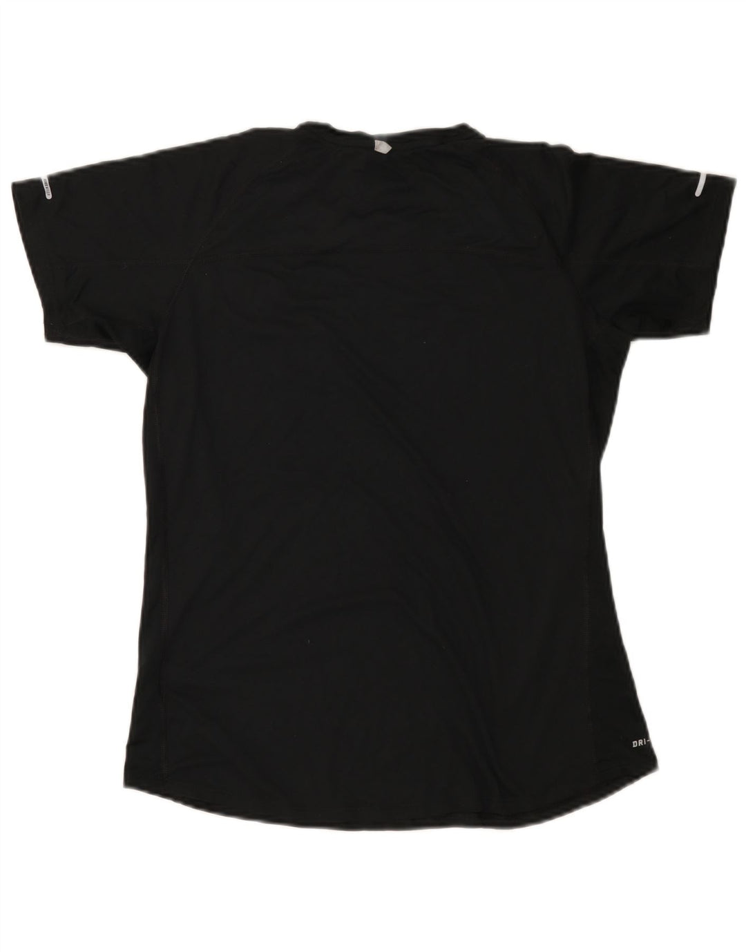 NIKE Camiseta Dri Fit para Mujer UK 40 Grande Negro