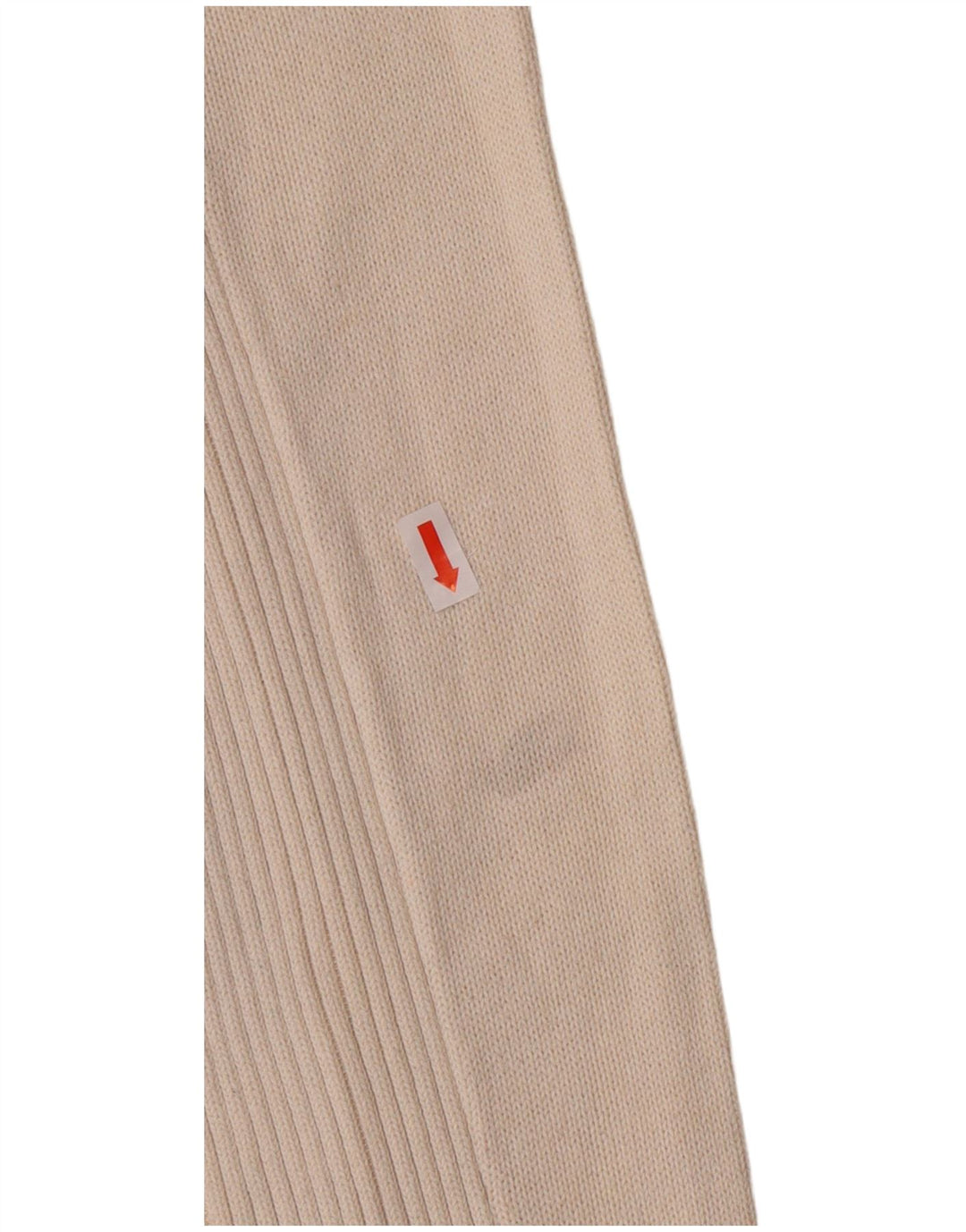 Tommy Hilfiger Suéter tipo cárdigan para hombre pequeño de algodón blanco roto