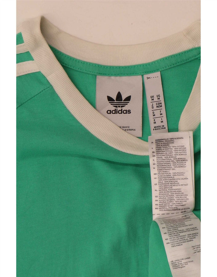 Camiseta Adidas Hombre Top Medium Verde Algodón