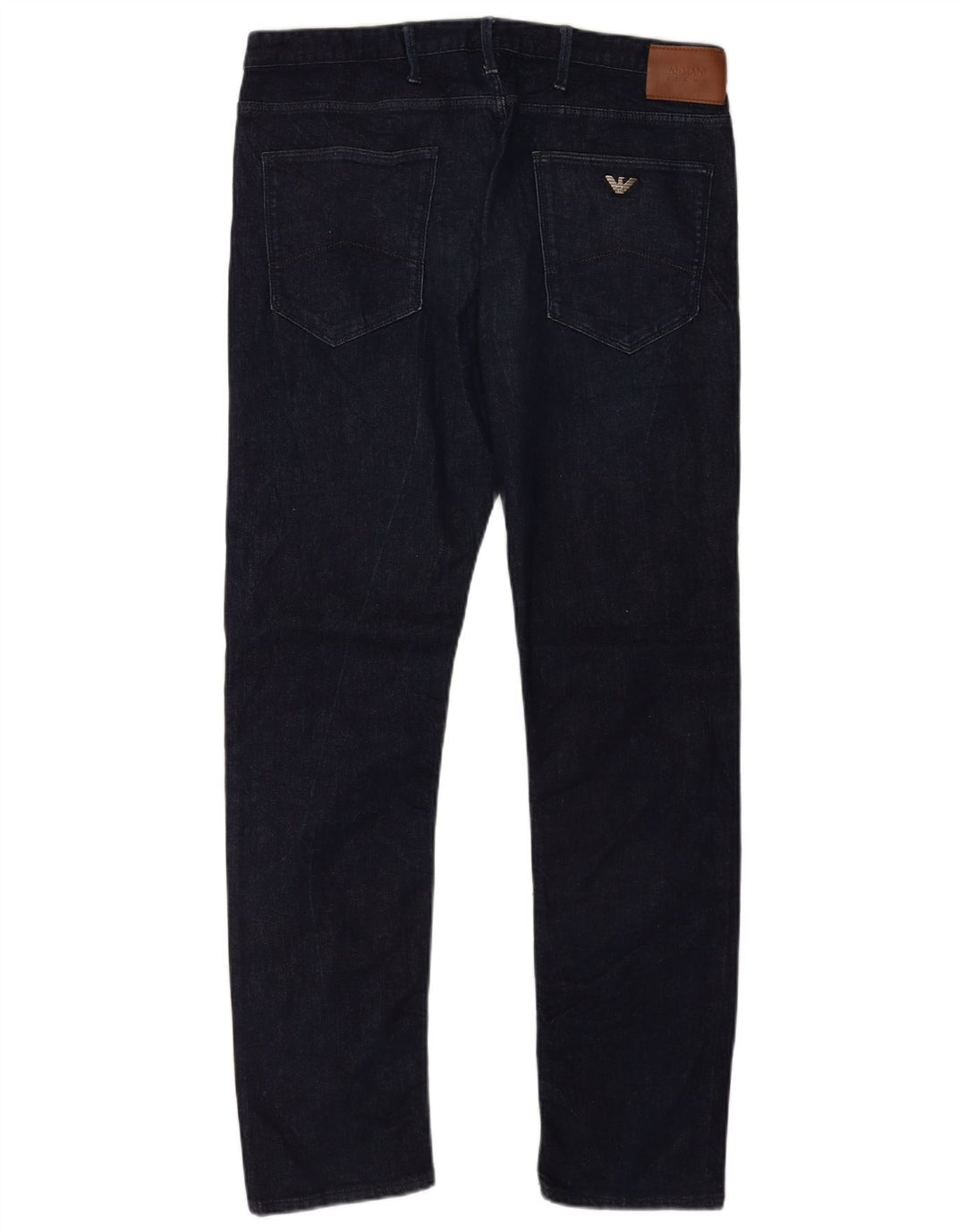 Jeans Armani Hombre Slim W36 L34 Algodón Azul Marino