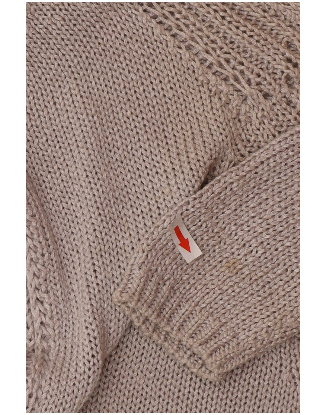 Zara Suéter con cuello en V para mujer UK 44 Gris medio