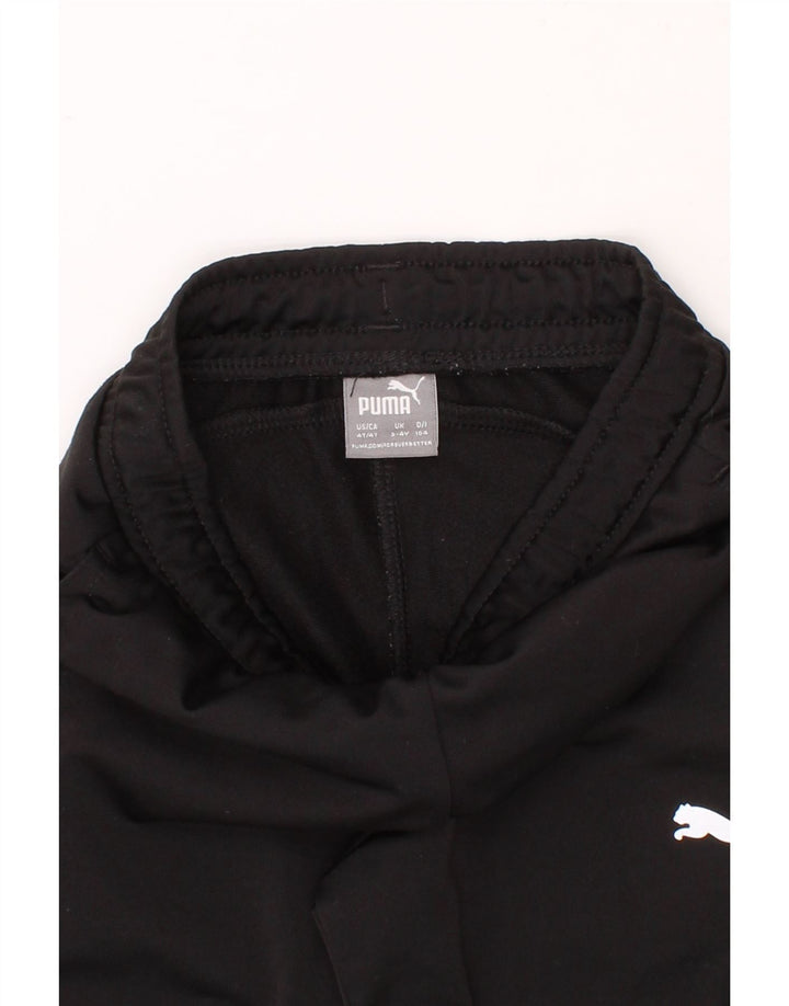 PUMA Boys Tracksuit Trousers Joggers 3-4 Years  Black Vintage Puma and Second-Hand Puma from Messina Hembry 