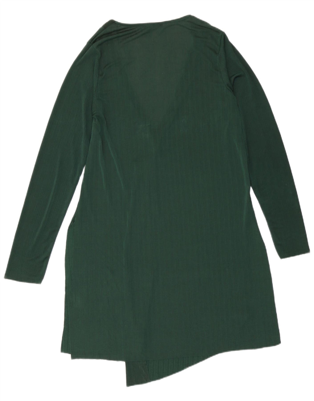Zara Mujer Vestido Básico UK 44 Grande Verde