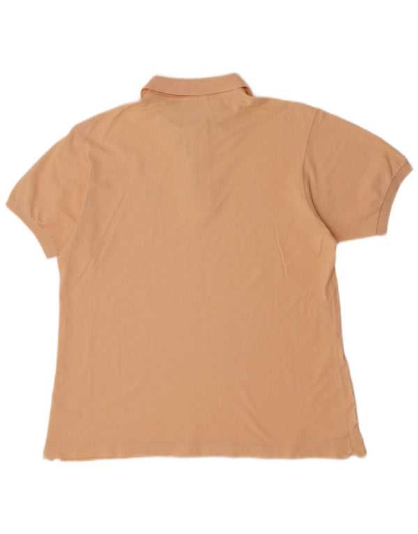 Polo Lacoste para hombre talla 5 grande algodón rosa