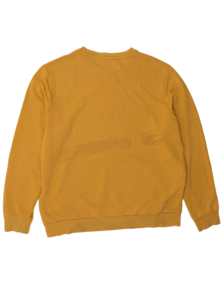 Puma Sudadera Regular Fit Jumper XL Algodón Amarillo Hombre