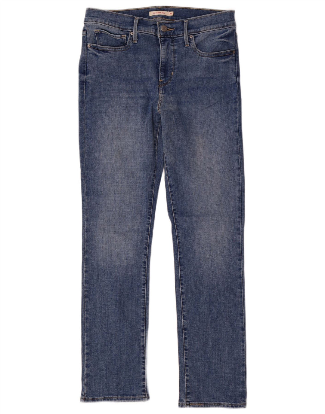 Levi's Mujer 312 Shaping Slim Jeans W30 L30 Algodón Azul
