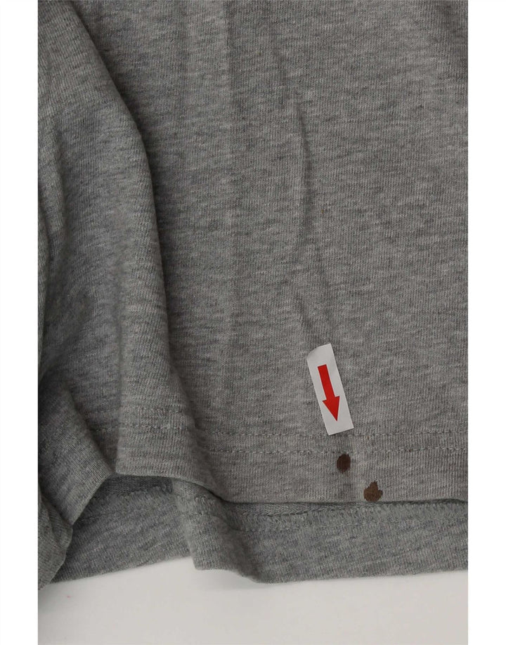 Nike Pantalones cortos deportivos para hombre XL Gris Algodón