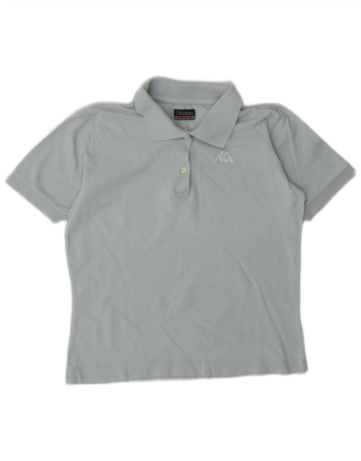 Kappa Polo para mujer UK 40 Algodón azul medio